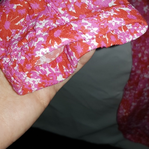 Zara Girls Pink Red Floral Pants Soft Collection♥️ - Picture 7 of 7